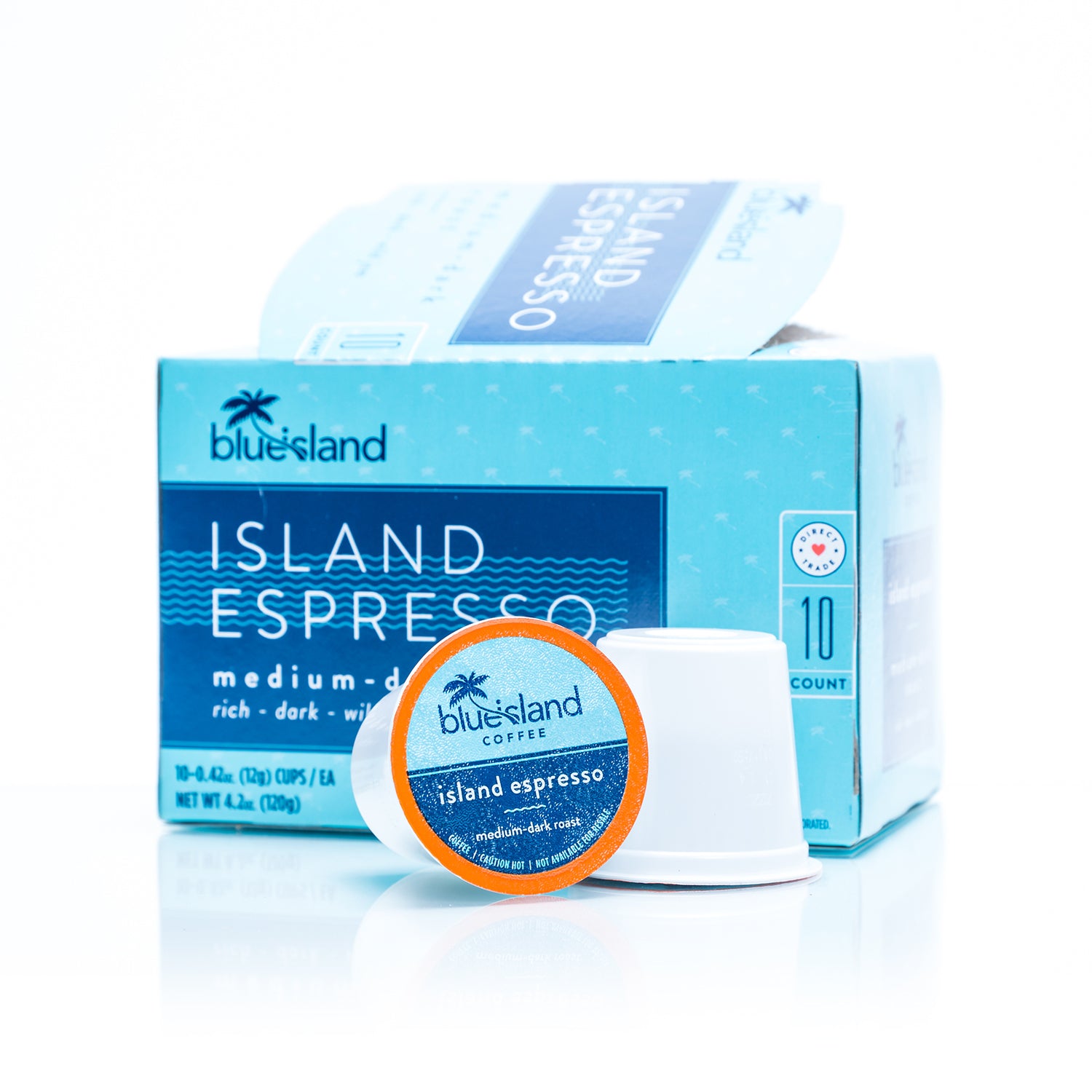 blue island coffee k cups Island Espresso Recyclable K-Cups (Med/Dark Roast)