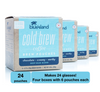 BULK BUY: Deep Blue Cold Brew Pouches Case (4/6 ct) - Blue Island Coffee