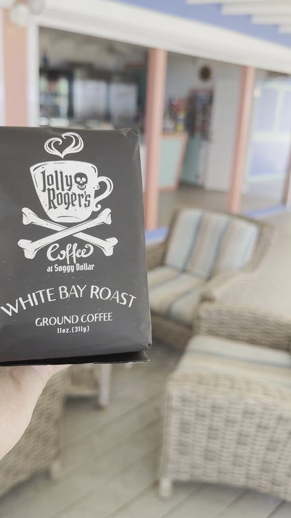 Jolly Roger's Coffee at Soggy Dollar Bar