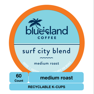 BULK BUY: Surf City Recyclable K-Cups (60 K-Cups) - Blue Island Coffee